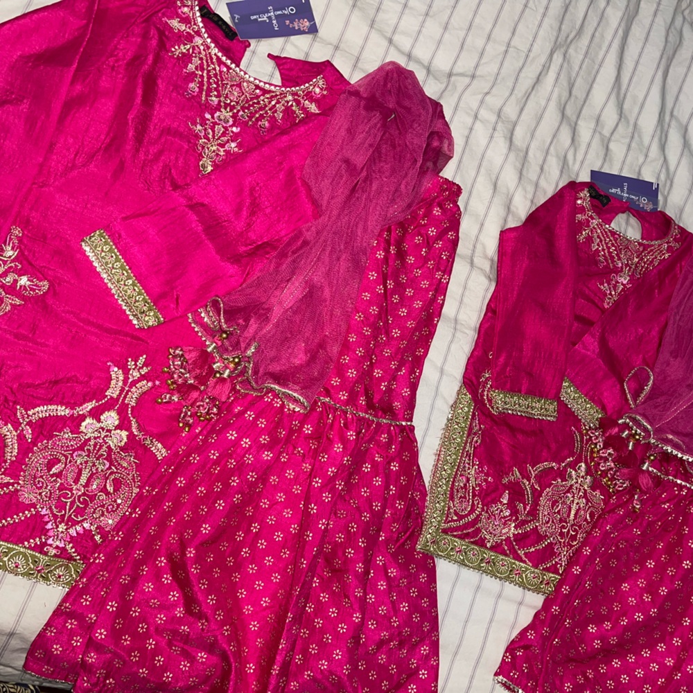 PINK SILK GIRLS 3PC | Junaid Jamshed - Picture 3 of 7